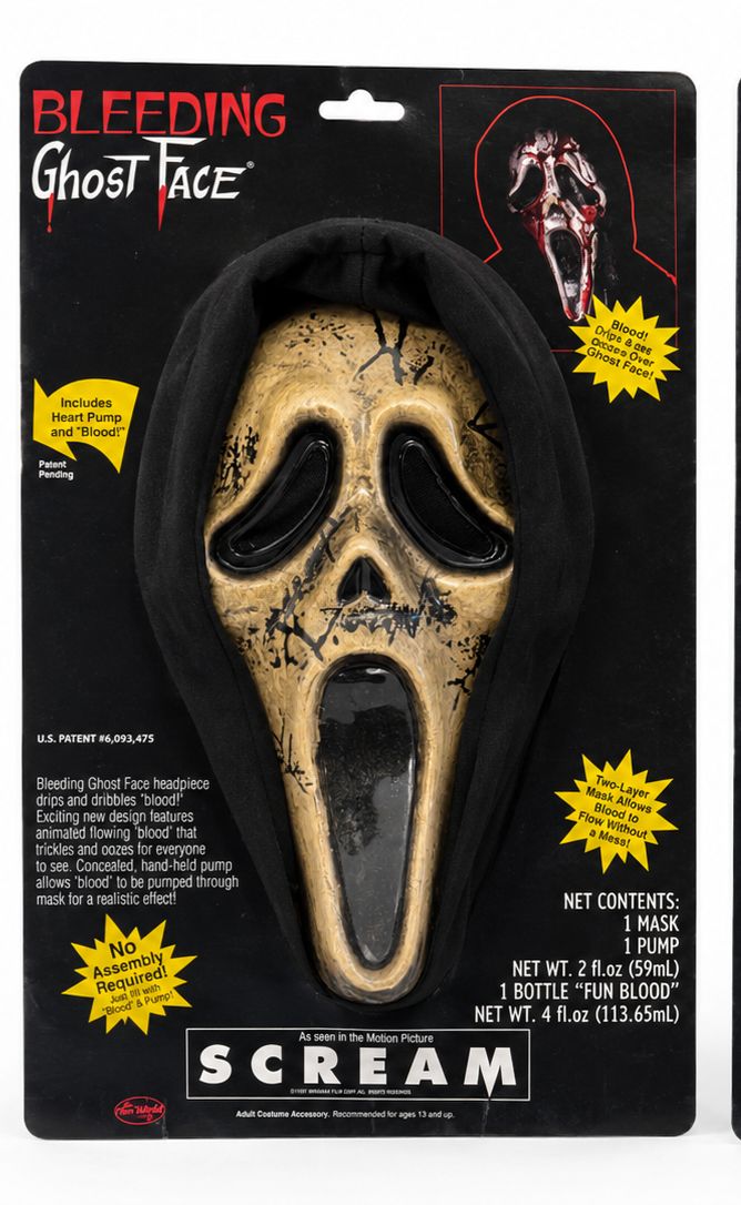 Ghostface Bleeding Zombie Mask
